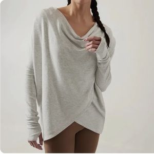 Athleta Purana Wrap Sweater - Size Small